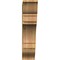 Ekena Millwork Merced Traditional Rough Sawn Bracket, Western Red Cedar, 6"W x 26"D x 26"H BKT06X26X26MRC01RWR - alternate 2